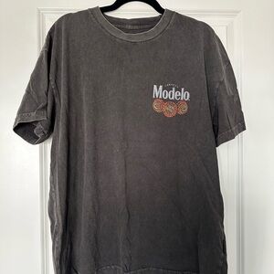 Modelo Charcoal Short Sleeve Tee